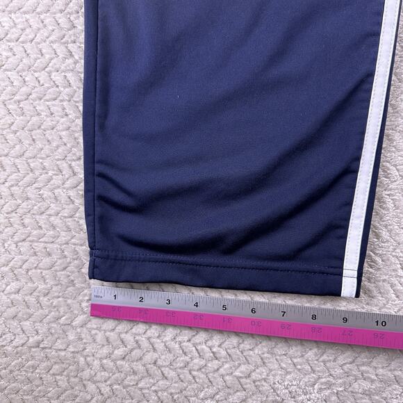 Adidas Classic Fleece Sweat Pants Mens 2XL Black 3 Stripes Logo Running Gym - Picture 9 of 11